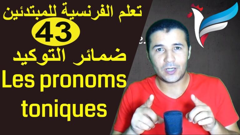 Les pronoms toniques
