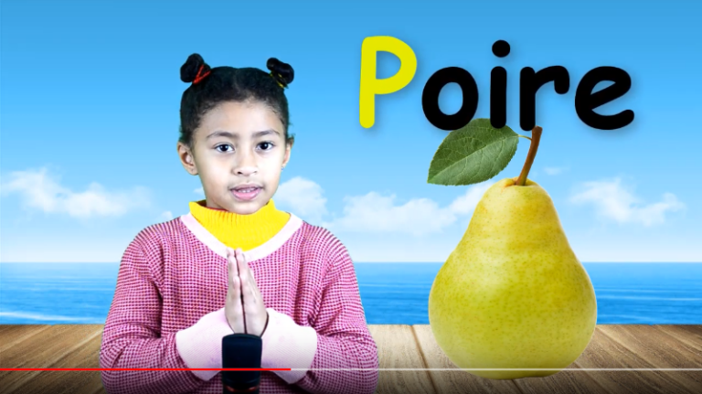 Apprendre l'alphabet français la lettre P avec Rahaf Walid