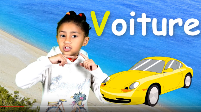 Apprendre l'alphabet français la lettre V avec Rahaf Walid