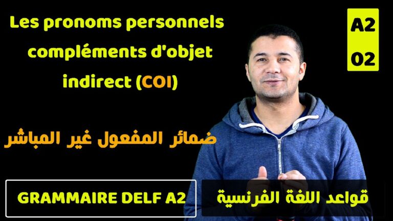 Les pronoms personnels COI - Grammaire Delf A2
