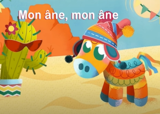 أغنية فرنسية للأطفال كلمات وترجمة أغنية Mon Ane