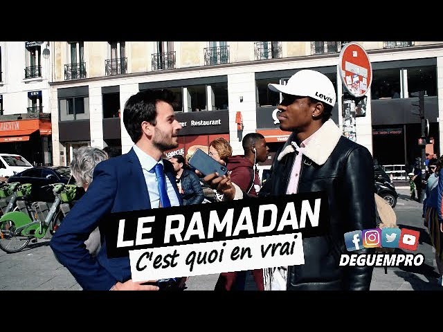 محادثة فرنسية في الشارع مع أحد المارة