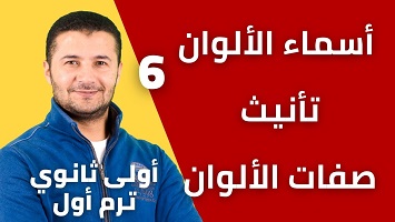 الألوان وتأنيث صفات الألوان